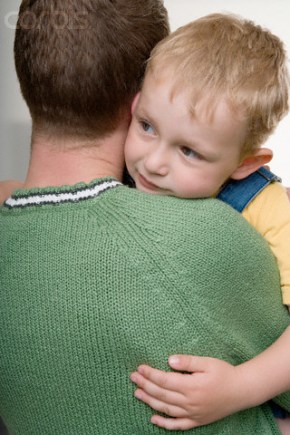 Father Comforting Son